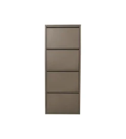 Szafka na buty CARUSO 136 cm taupe