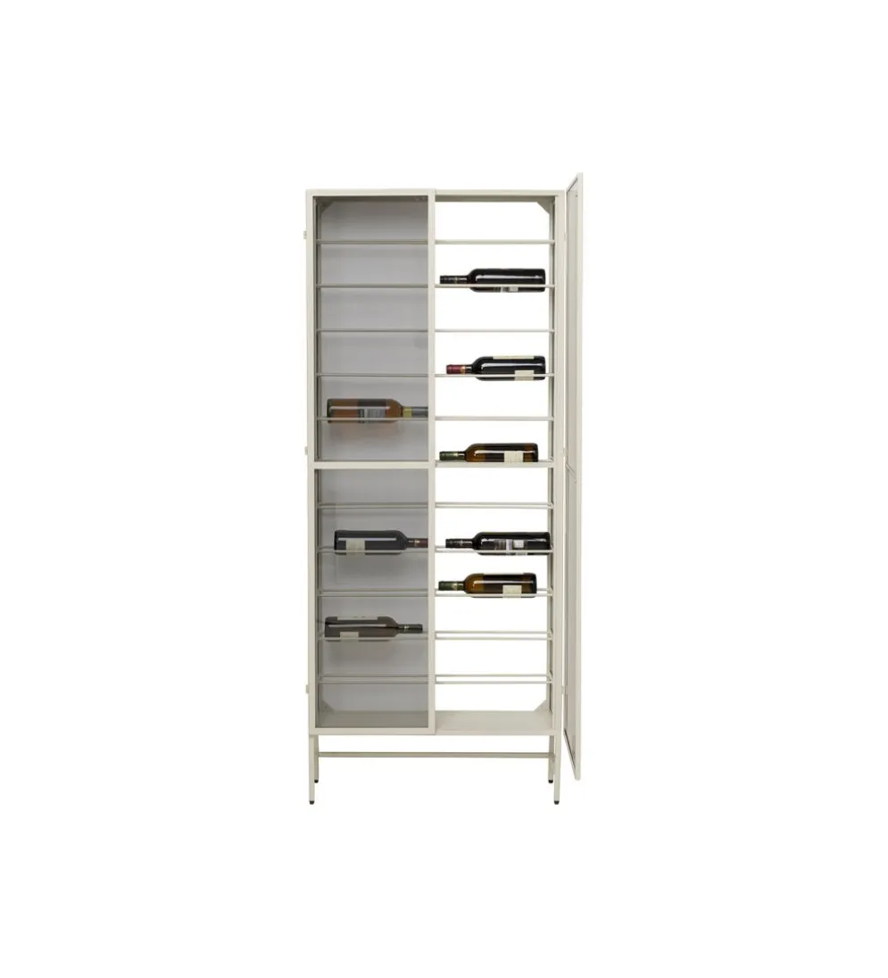 Szafka na wino PORTO 75 x 180 cm greige