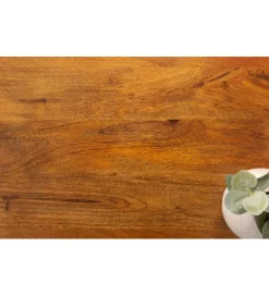 Szafka nocna DAVIDE Scorpion 50 cm drewno mango brąz
