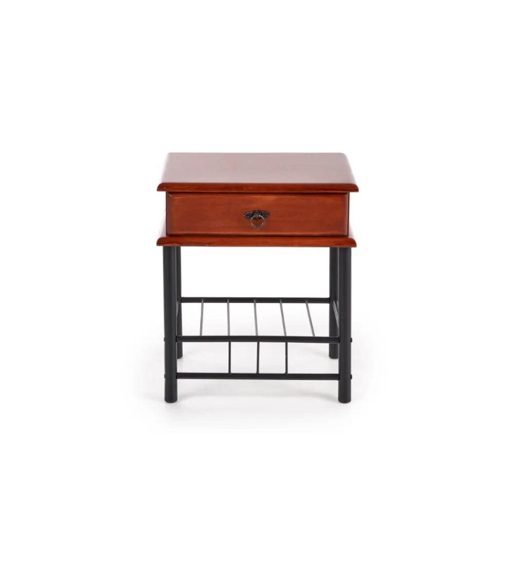 Szafka nocna FIONA 48 cm brązowa
