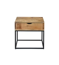 Szafka nocna Iron Craft drewno mango