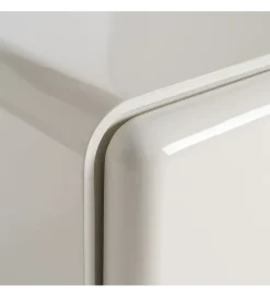 Szafka nocna LACQUER 56 cm kremowa