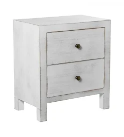 Szafka nocna NOCHENEZ 45 cm biała