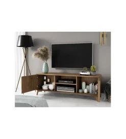 Szafka RTV ENTSIAN 150 cm w optyce dąb artisan