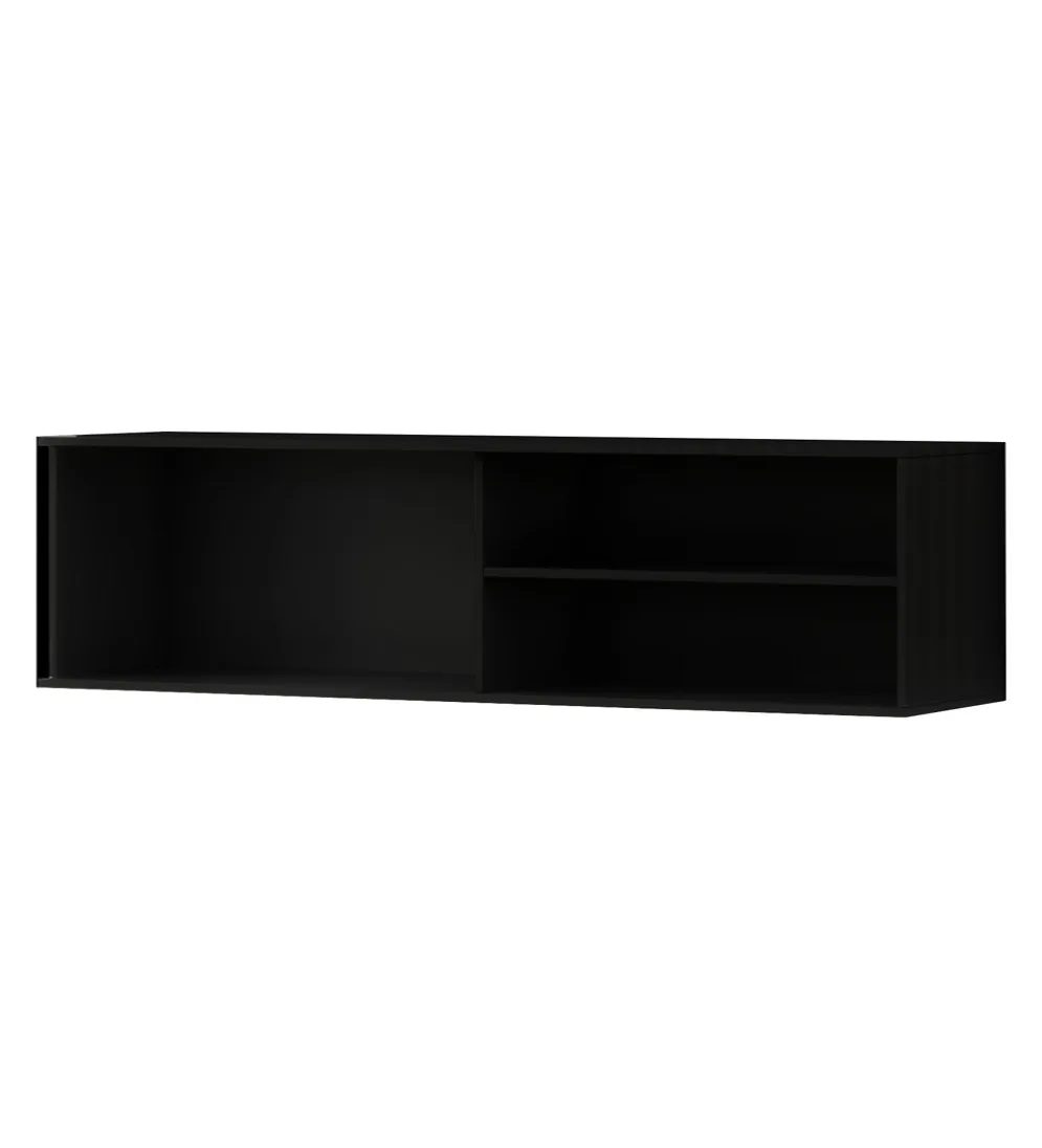 Szafka RTV wisząca MEORATI 150 cm w optyce dąb artisan