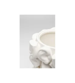 Wazon BODY PARTS 36 cm biały porcelana
