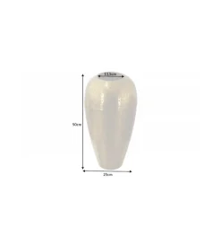 Wazon BRILANT 25 cm złoty