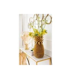 Wazon dekoracyjny Pineapple 50 cm złoty