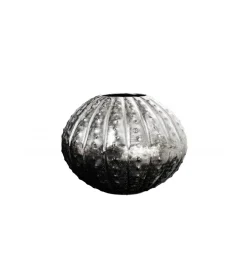 Wazon DELICADO 30 cm antyczny srebrny