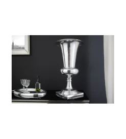 Wazon Goal Cup 40 cm srebrny