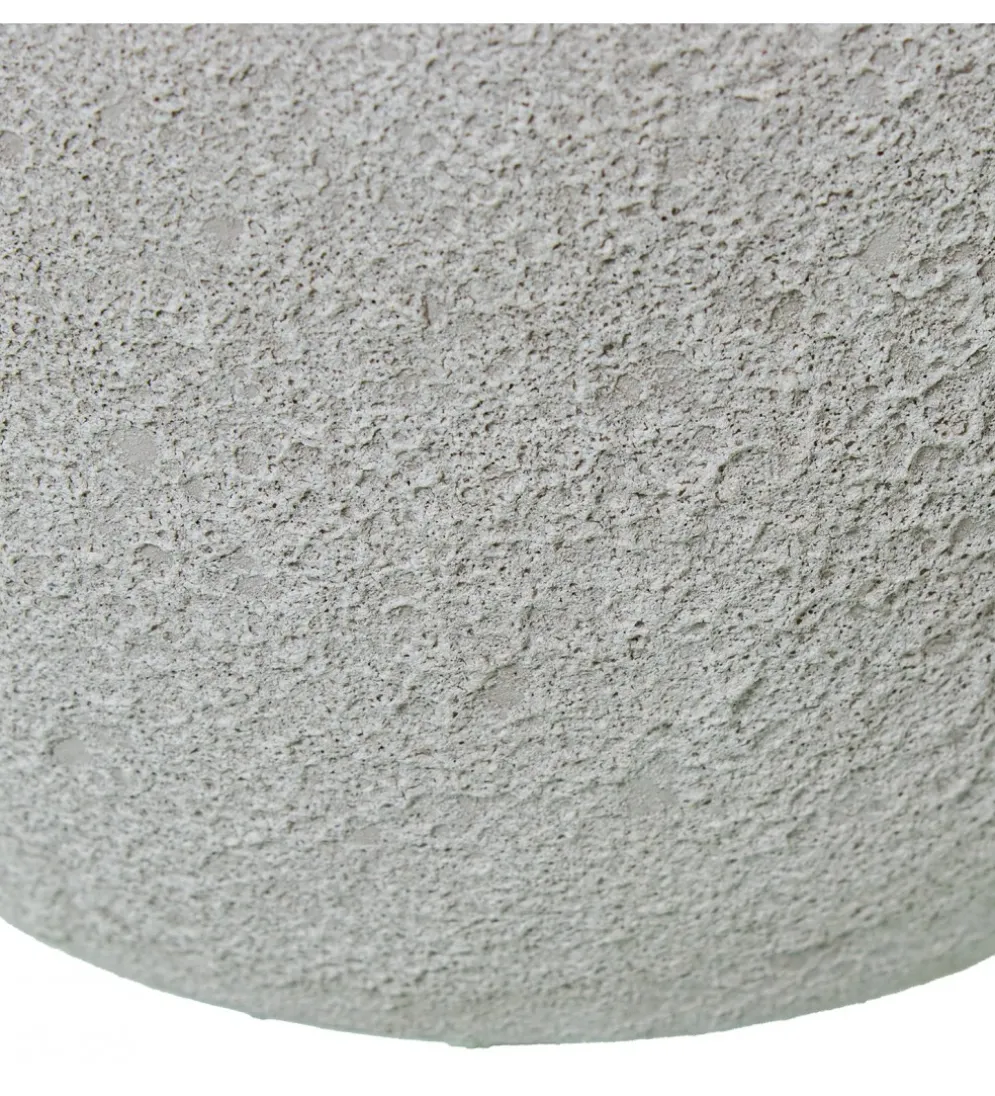 Wazon KATAM 25 cm ceramika biały piaskowy