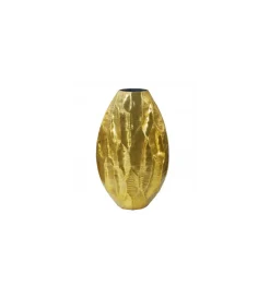 Wazon ORGANIC 45 cm złoty