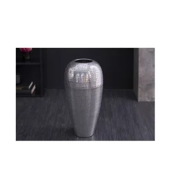 Wazon ORIENT 50 cm srebrny
