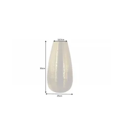 Wazon ORIENT 25 cm złoty
