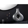 Wazon RING 30 cm ciemnoszary