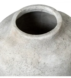Wazon RUSTIC 43 cm ceramika szary