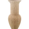 Wazon SIGEM 38 cm ceramika brązowy