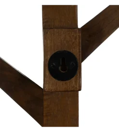 Wieszak MIELTERA 123 cm drewno mango