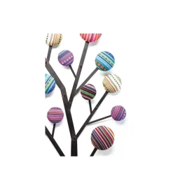 Wieszak RACK BUBBLE TREE 111 cm wielokolorowy