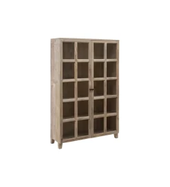 Witryna Iron Craft II 115 cm drewno mango