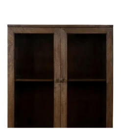 Witryna KOST 140 cm drewno mango brązowy