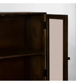 Witryna KOST 140 cm drewno mango brązowy