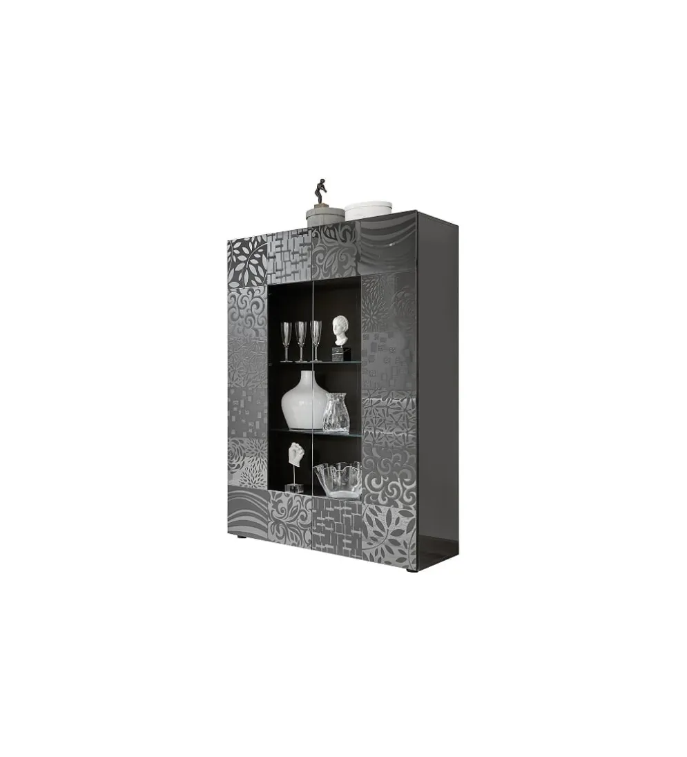 Witryna MIRO 120 cm antracyt