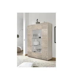 Witryna MIRO 120 cm dąb sonoma