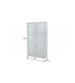Witryna OLIMPIA II 80 cm czarna