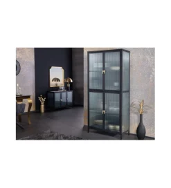 Witryna OLIMPIA II 80 cm czarna
