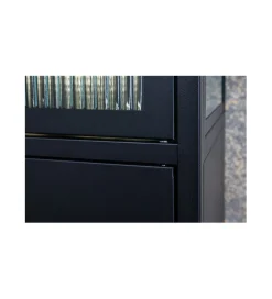 Witryna OLIMPIA III 80 cm czarna