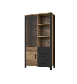Witryna OLIN WM 101 cm w optyce świerku Appenzeller