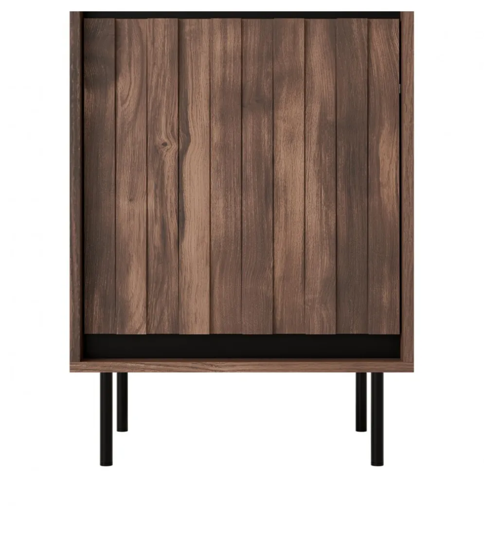 Witryna SWING 53 cm w optyce orzecha