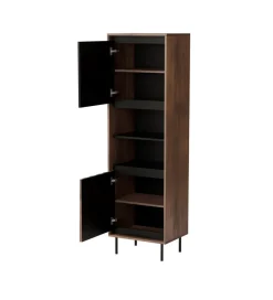 Witryna SWING 53 cm w optyce orzecha