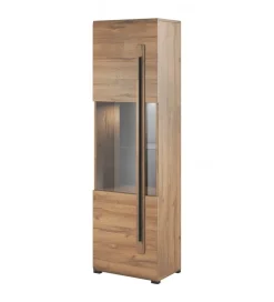 Witryna TULSA 60 cm w optyce dąb Grandson