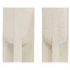 Zestaw 2 donic FERVA 101 cm 80 cm biała