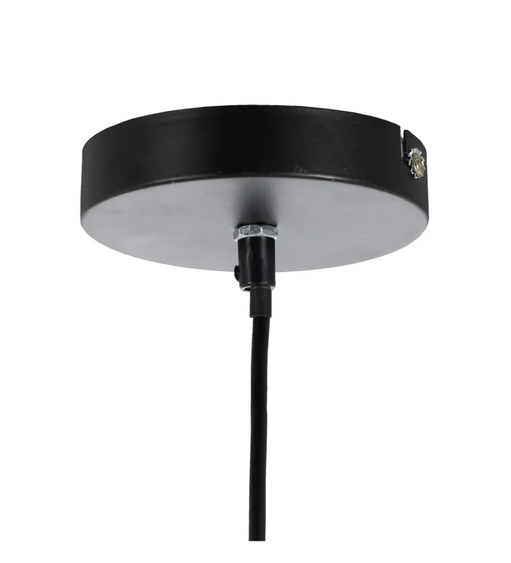 Zestaw 2 lamp wiszących WIESEM 41 i 33 cm naturalne