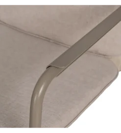 Zestaw ogrodowy OMAMA Szary 2 fotele + sofa + stolik