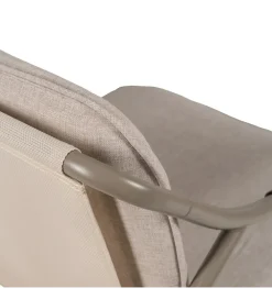 Zestaw ogrodowy OMAMA Szary 2 fotele + sofa + stolik