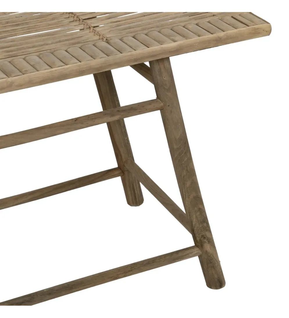 Zestaw stolików BAMBÚ 60 cm 42 cm bambus