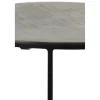Zestaw 2 stolików kawowych RENGO 61 cm 76 cm antyczny brąz czarny