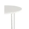 Zestaw 2 stolików kawowych SADAR 50 cm 52 cm białe