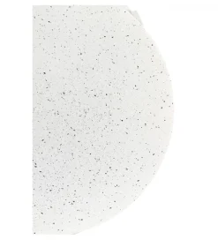 Zestaw 2 stolików kawowych SADAR 50 cm 52 cm białe