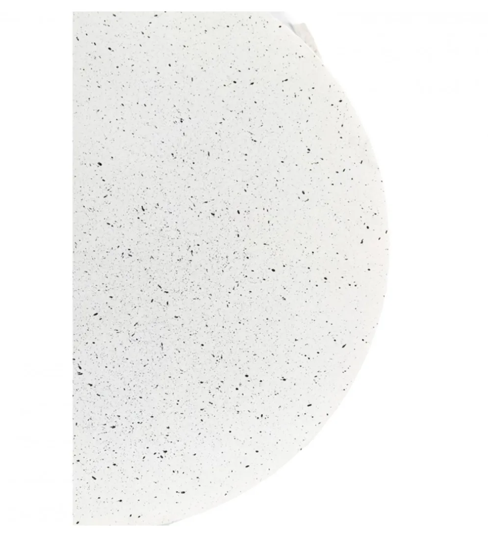 Zestaw 2 stolików kawowych SADAR 50 cm 52 cm białe