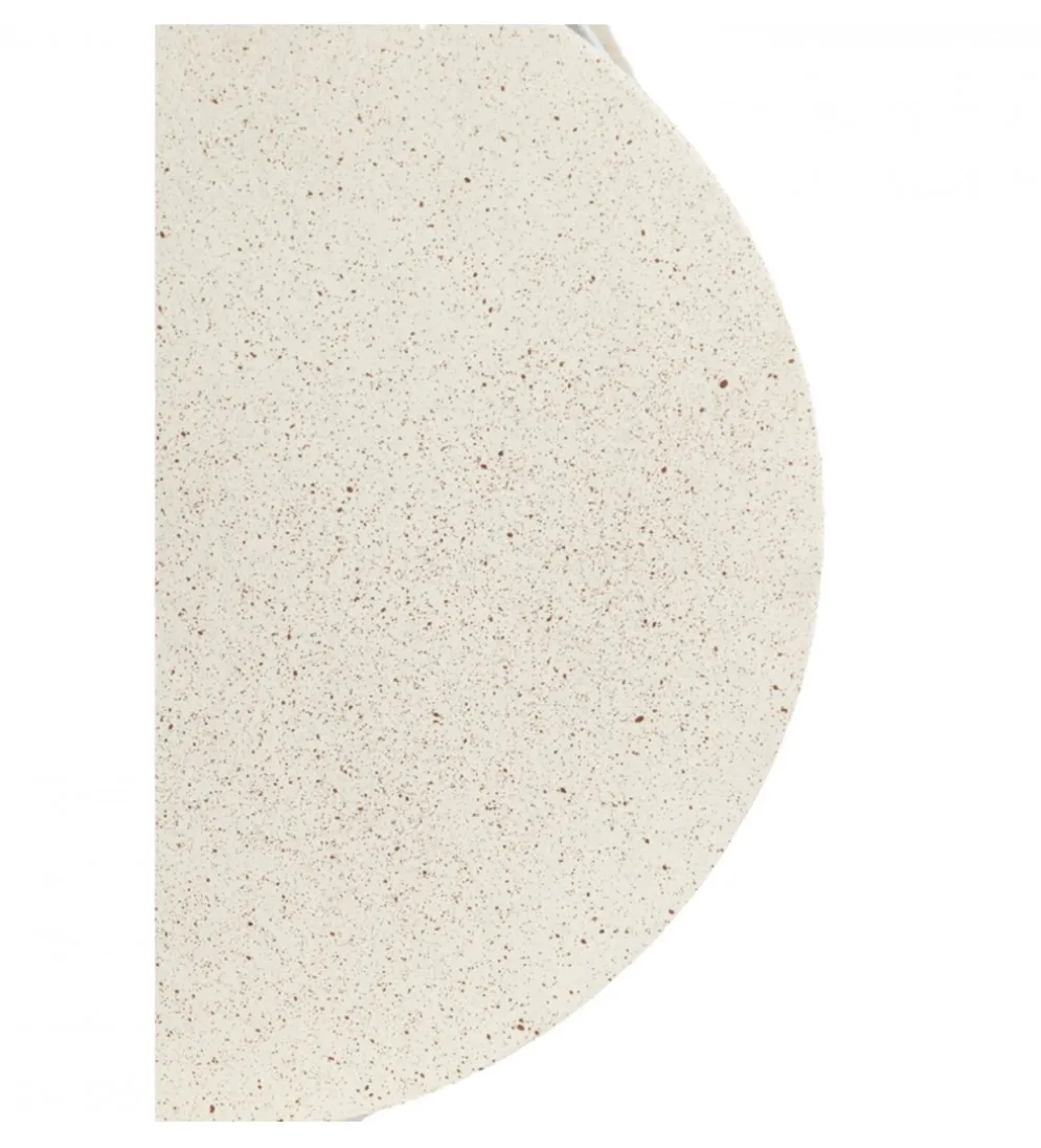 Zestaw 2 stolików kawowych SADAR 65 cm 75 cm piaskowe