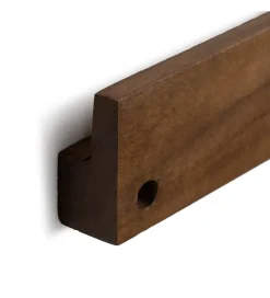 Zestaw 2 Stolików nocnych wiszących NOHENY 55 cm drewno mango